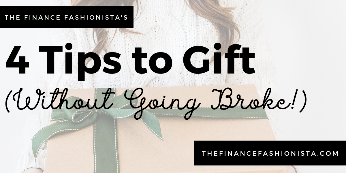 4 Tips to Gift Without Going Broke